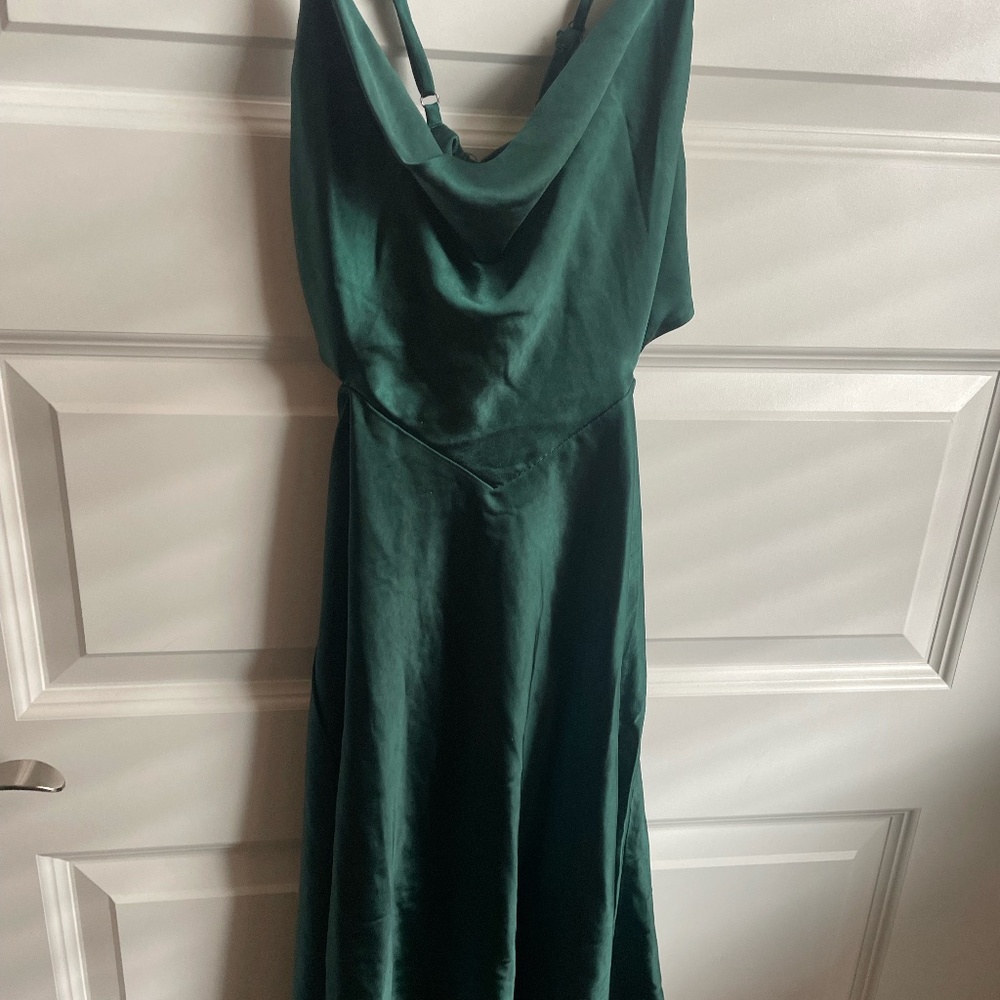 Emerald Cut Out Hello Molly Dress